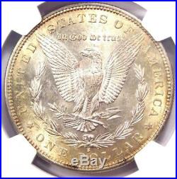 1884-S Morgan Silver Dollar $1 NGC AU55 Rare in AU55 Near UNC/MS