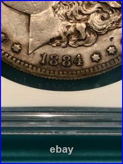 1884 S Morgan Silver Dollar San Francisco Mint Graded by NGC XF45 Key Date
