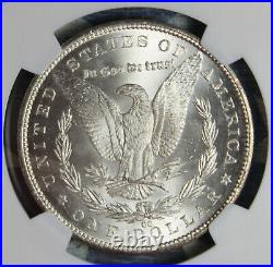 1884-cc Morgan Silver Dollar Ngc Ms63 Collector Coin Free Shipping
