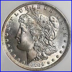 1884-o $1 Morgan Silver Dollar Ngc Ms64 #254450-029 Mint State / Eye Appeal