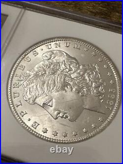 1885-CC Morgan Silver Dollar NGC MS62 Bright White Beauty Sharp Details