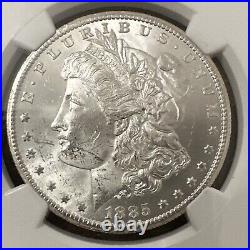 1885-CC Morgan silver dollar, NGC MS62 Music City Collection She Sings To Me