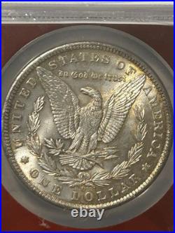 1885-O $1 Morgan Silver Dollar NGC MS63 With Visible Toning