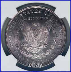1885 O, $1 Morgan Silver Dollar, VERY NICE Brown/Red Toning, See Video, NGC MS63