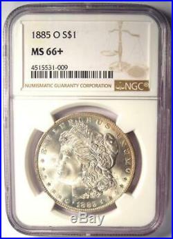 1885-O Morgan Silver Dollar $1 NGC MS66+ PQ Rare Plus Grade $425 Value