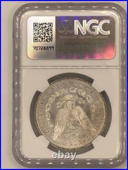 1885-O Morgan Silver Dollar MS63 NGC with bag fragment
