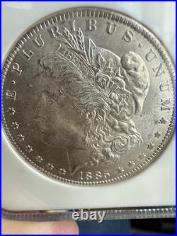 1885 O Morgan Silver Dollar NGC Graded MS 64 CX24