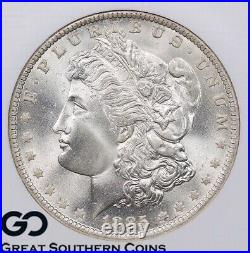 1885 O Morgan Silver Dollar NGC MS 67 Solid Grade Blast White Beauty