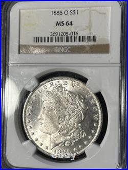 1885-O Morgan Silver Dollar NGC MS64