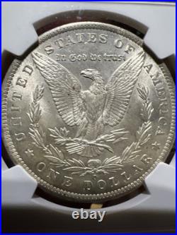 1885 O NGC MS64+ Morgan Silver Dollar $1 Toned Rainbow Toner