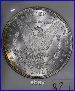 1885-P (MS64) Morgan Silver Dollar NGC Old Fatty Holder 8.0 Toned $1