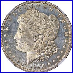 1885-P Morgan Silver Dollar NGC MS64 PL Superb Eye Appeal Strong Strike