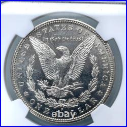 1885-S $1 Morgan Silver Dollar NGC AU Details Cleaned