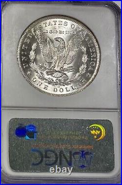 1885-o Morgan Silver Dollar Ngc-ms63 Great Montana Collection Mint Error