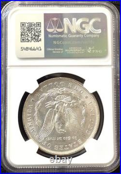 1885-o Ms63 $1 Morgan Silver Dollar Ngc Cert