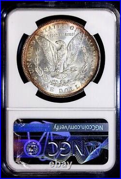 1886 Morgan Silver Dollar NGC MS65? Beautiful Toning! 