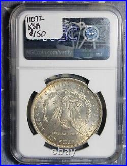 1886 Morgan Silver Dollar Ngc Ms 64 Collector Coin. Free Shipping