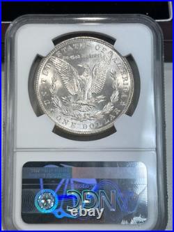 1886 P $1 Morgan Silver Dollar NGC MS65 Bright White Lustrous High Grade SA01