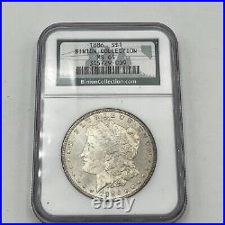 1886 P Morgan Silver Dollar NGC Graded MS64 Binion Collection