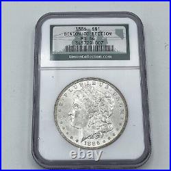 1886 P Morgan Silver Dollar NGC Graded MS64 Binion Collection