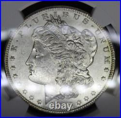 1886 P Morgan Silver Dollar NGC MS 62 Graded Rainbow Color Toning Toned Coin