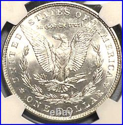 1886 P Morgan Silver Dollar NGC MS 65- Pure White- Sharp Strike