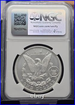 1886-cc Ngc Ms-70! 2023 Fiji Morgan Dollar