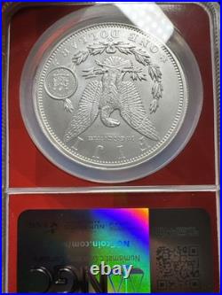 1886-cc Ngc Ms-70 Fdi 2023 Fiji Morgan Dollar