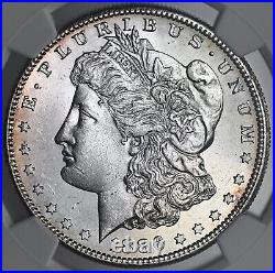 1886-s $1 Morgan Silver Dollar Ngc Ms61 #6795338-018 Better Date Freshly Graded