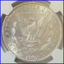 1886-s Morgan Silver Dollar Ngc Au58 Nice