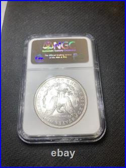 1887 $1 Morgan Silver Dollar MS64 NGC