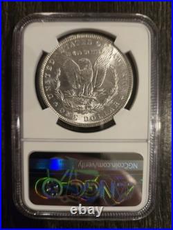 1887 $1 Morgan Silver Dollar NGC MS66