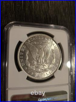 1887 $1 Morgan Silver Dollar NGC MS66