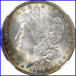 1887 Morgan Dollar MS 63 NGC 90% Silver US Coin Toned SKUIPC4482