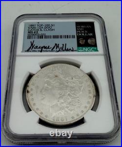 1887 Morgan & Peace Dollar TOP-100 $1 VAM-12A DDO GATOR & CLASH MS62 Fast Ship