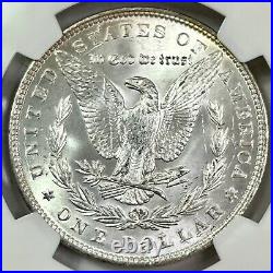 1887 Morgan Silver Dollar $1 NGC MS65 PERFECT LUSTER GREAT COLOR
