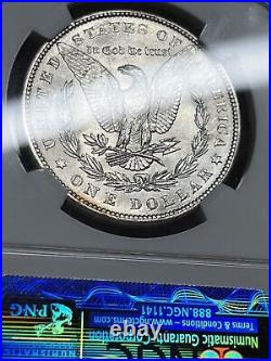 1887 Morgan Silver Dollar NGC MS 65+ 90% Silver US Coin