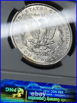 1887 Morgan Silver Dollar NGC MS 65+ 90% Silver US Coin