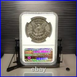1887 Morgan Silver Dollar. NGC MS63. Brilliant Luster. 90% Silver. U. S. Mint
