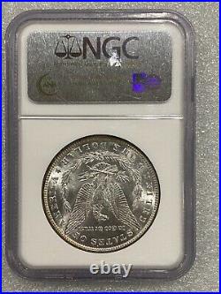 1887 Morgan Silver Dollar NGC MS65 Stunning Blast White Finish (002)