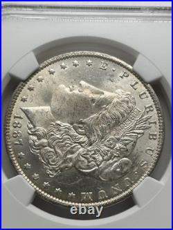 1887 O Morgan Silver Dollar NGC MS62 Tougher Date Morgan