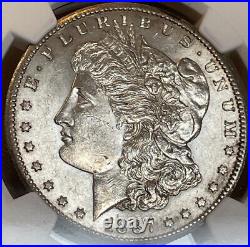 1887 S Morgan Silver Dollar NGC MS 61 Beautiful Luster