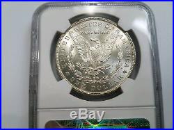 1887 Silver Morgan Dollar NGC MS 64 Star Battle Creek Collection CAC Toned Coin