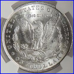 1887-o $1 Morgan Silver Dollar Ngc Ms62 #6541392-087 (mint State / Eye Appeal!)