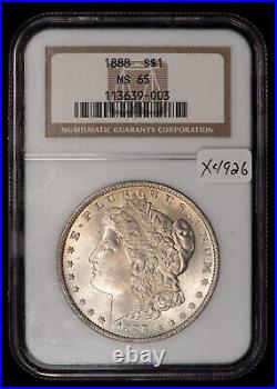 1888 $1 Morgan Silver Dollar NGC MS 65 SKU-X4926