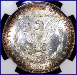 1888 $1 Morgan Silver Dollar NGC MS63 Toned