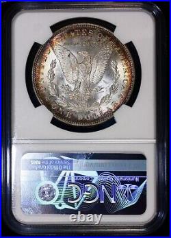 1888 $1 Morgan Silver Dollar NGC MS63 Toned