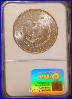 1888 $1 Morgan Silver Dollar from the Binion Collection NGC MS64 (Obverse Toned)