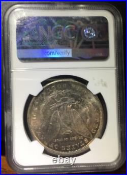 1888 Morgan Silver Dollar One $1 Dollar NGC MS63 Beautiful Reverse Toning 1888 Morgan Silver Dollar One $1 Dollar NGC MS63 Beautiful Reverse Toning