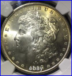1888 Morgan Silver Dollar One $1 Dollar NGC MS63 Beautiful Reverse Toning 1888 Morgan Silver Dollar One $1 Dollar NGC MS63 Beautiful Reverse Toning
